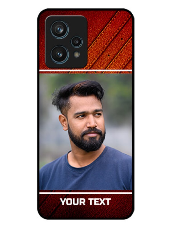Custom Realme 9 4G Personalized Glass Phone Case - Leather Phone Case Design