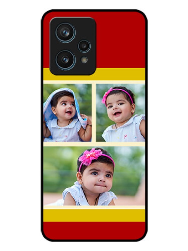 Custom Realme 9 4G Custom Glass Mobile Case - Multiple Pic Upload Design