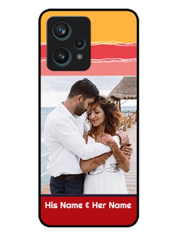 Custom Realme 9 4G Custom Glass Mobile Case - Colorful Case Design