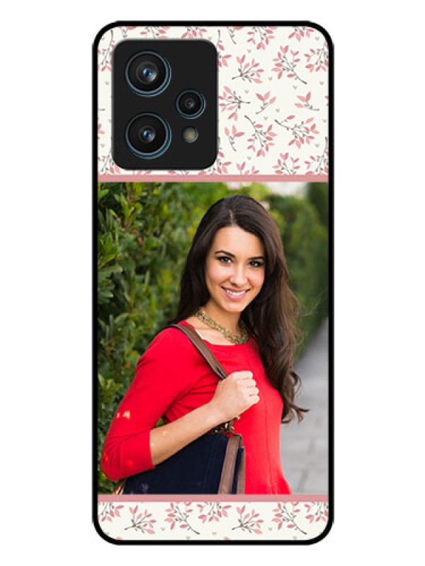 Custom Realme 9 4G Custom Glass Phone Case - Premium Floral Design