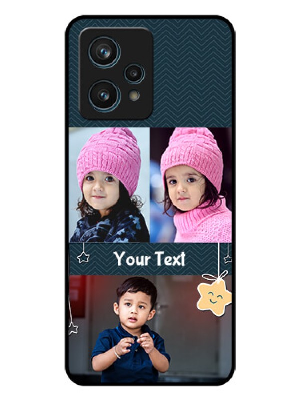 Custom Realme 9 4G Custom Glass Mobile Case - Hanging Stars Design