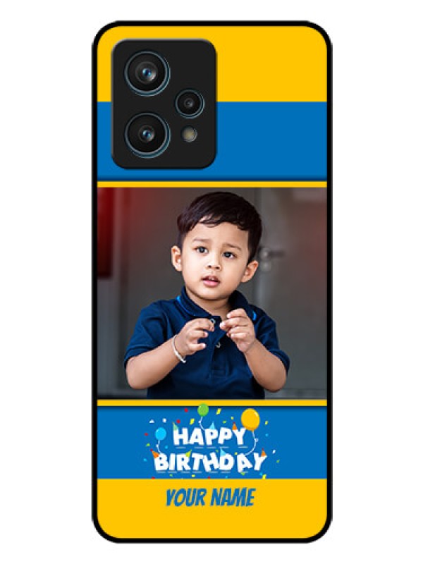 Custom Realme 9 4G Custom Glass Mobile Case - Birthday Wishes Design
