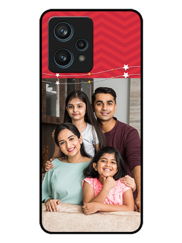 Custom Realme 9 4G Personalized Glass Phone Case - Happy Family Design