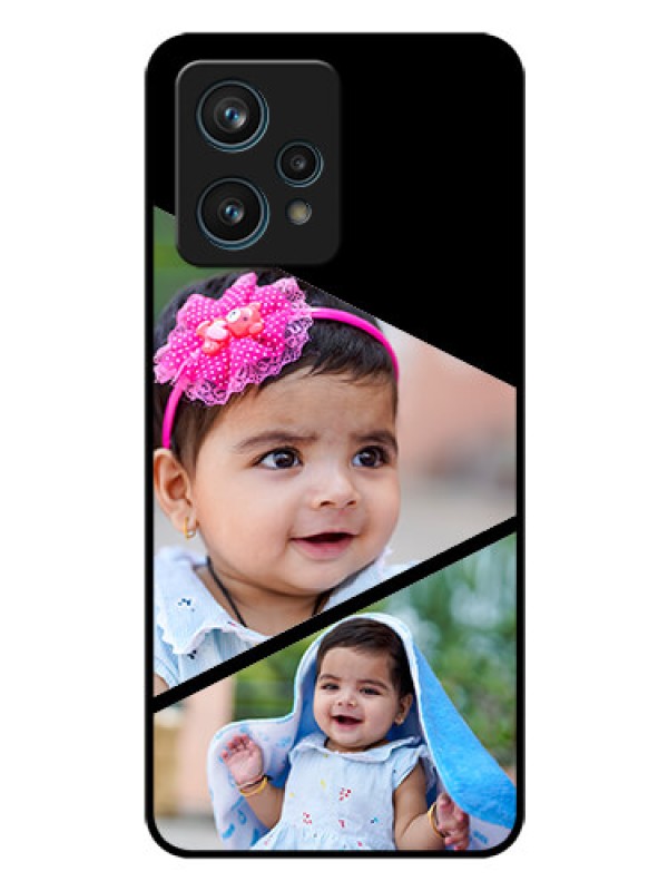 Custom Realme 9 4G Custom Glass Phone Case - Semi Cut Design