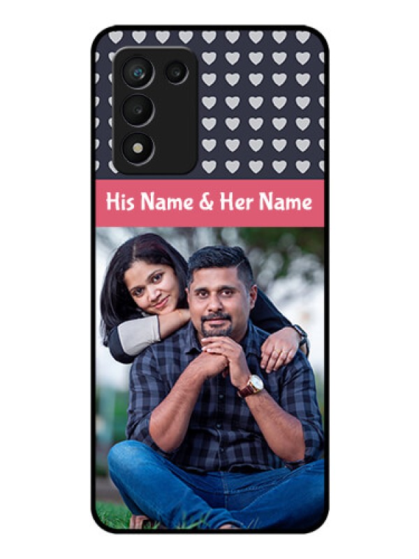 Custom Realme 9 5G Speed Edition Custom Glass Mobile Case - Love Symbols Design