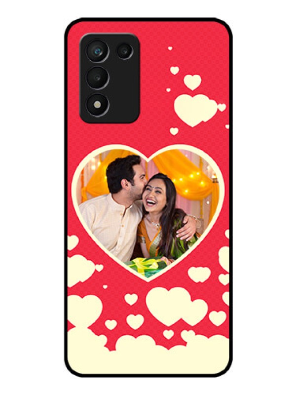 Custom Realme 9 5G Speed Edition Custom Glass Mobile Case - Love Symbols Phone Cover Design