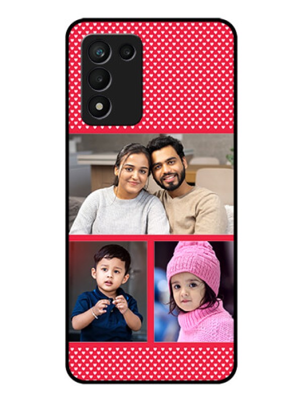 Custom Realme 9 5G Speed Edition Personalized Glass Phone Case - Bulk Pic Upload Design