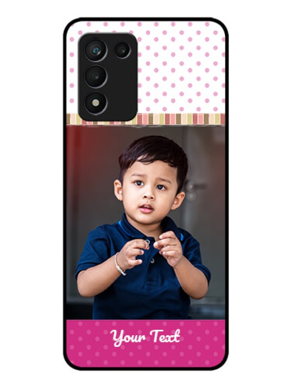 Custom Realme 9 5G Speed Edition Photo Printing on Glass Case - Cute Girls Cover Design