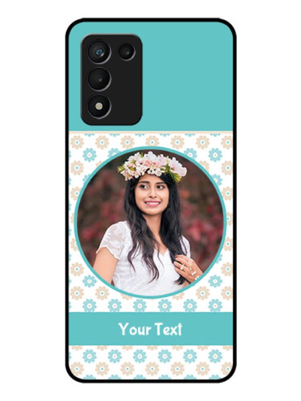 Custom Realme 9 5G Speed Edition Custom Glass Mobile Case - Beautiful Flowers Design