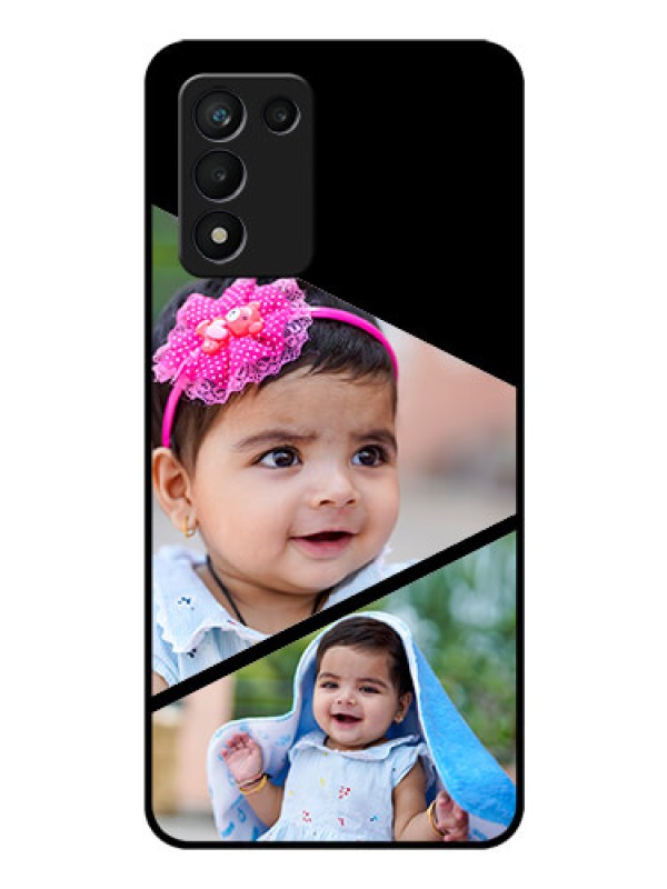 Custom Realme 9 5G Speed Edition Custom Glass Phone Case - Semi Cut Design
