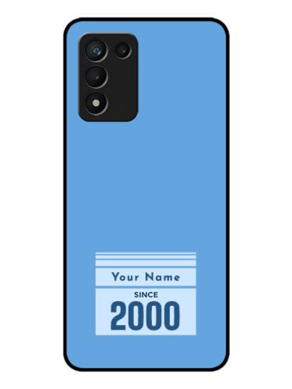 Custom Realme 9 5G Speed Edition Custom Glass Mobile Case - Custom Year of birth Design