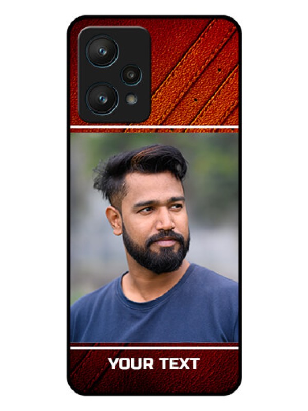 Custom Realme 9 Pro 5G Personalized Glass Phone Case - Leather Phone Case Design