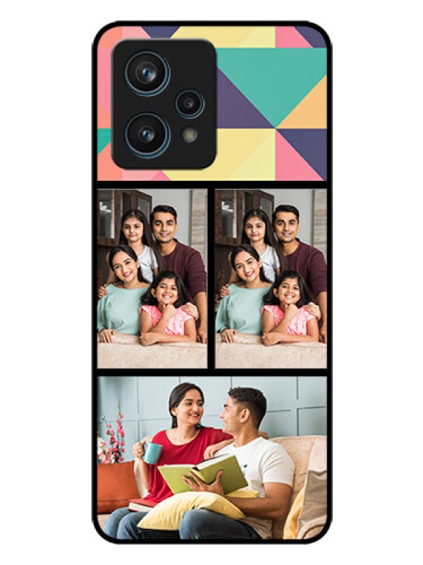 Custom Realme 9 Pro Plus 5G Custom Glass Phone Case - Bulk Pic Upload Design