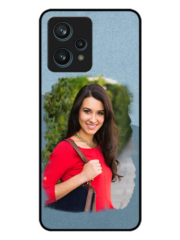 Custom Realme 9 Pro Plus 5G Custom Glass Mobile Case - Grunge Line Art Design