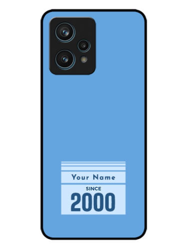 Custom Realme 9 Pro Plus 5G Custom Glass Mobile Case - Custom Year of birth Design