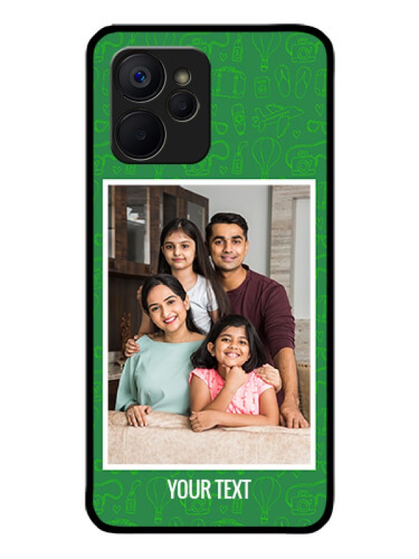 Custom Realme 9i 5G Personalized Glass Phone Case - Picture Upload Design
