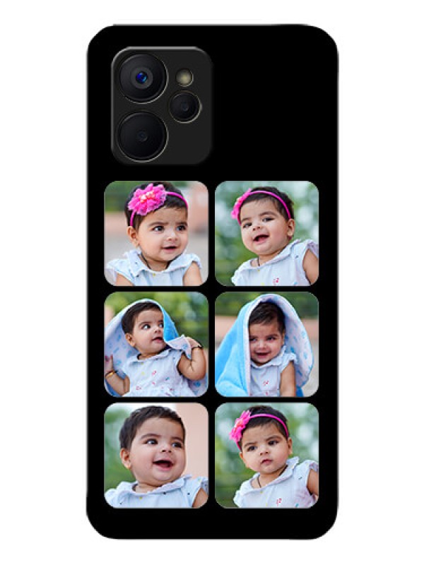 Custom Realme 9i 5G Photo Printing on Glass Case - Multiple Pictures Design