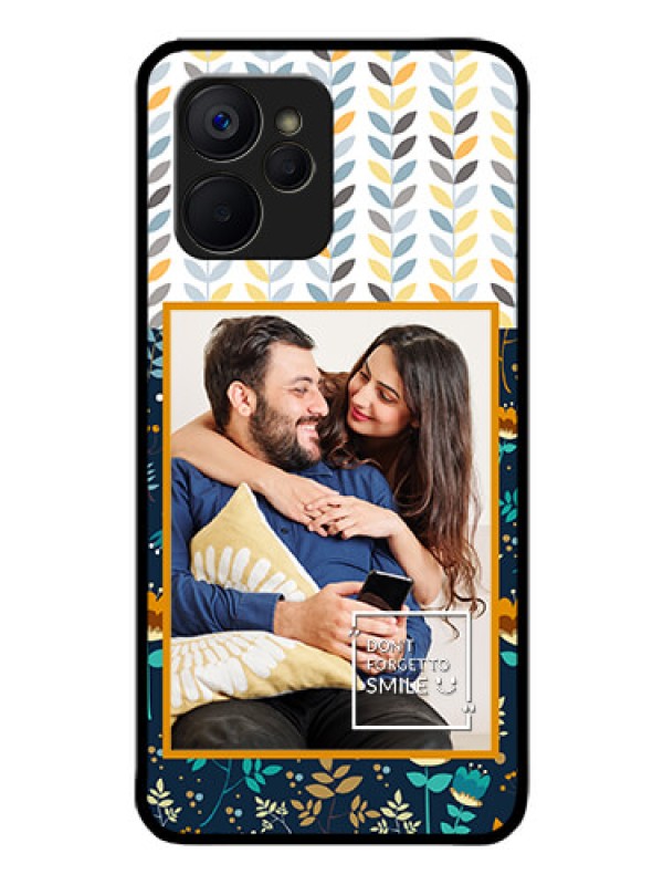 Custom Realme 9i 5G Custom Glass Mobile Case - Pattern Design