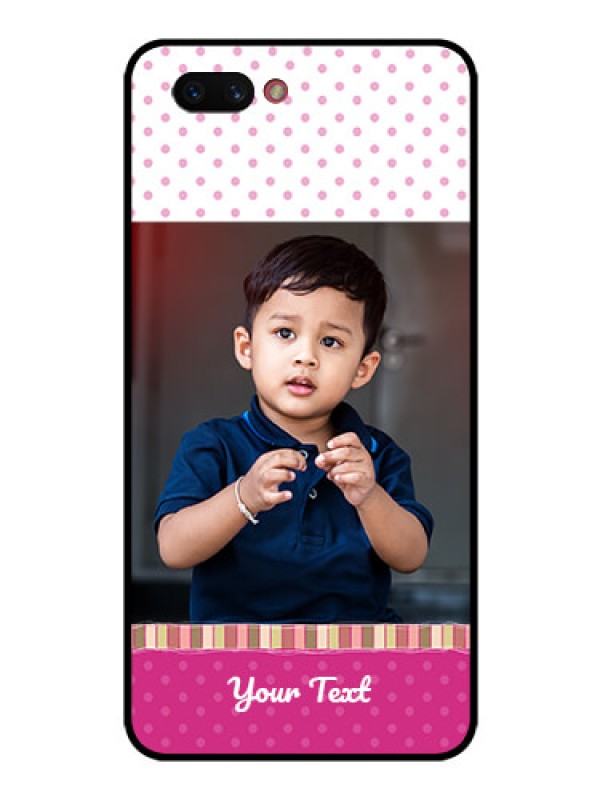 Custom Realme C1 2019 Photo Printing on Glass Case  - Cute Girls Cover Design