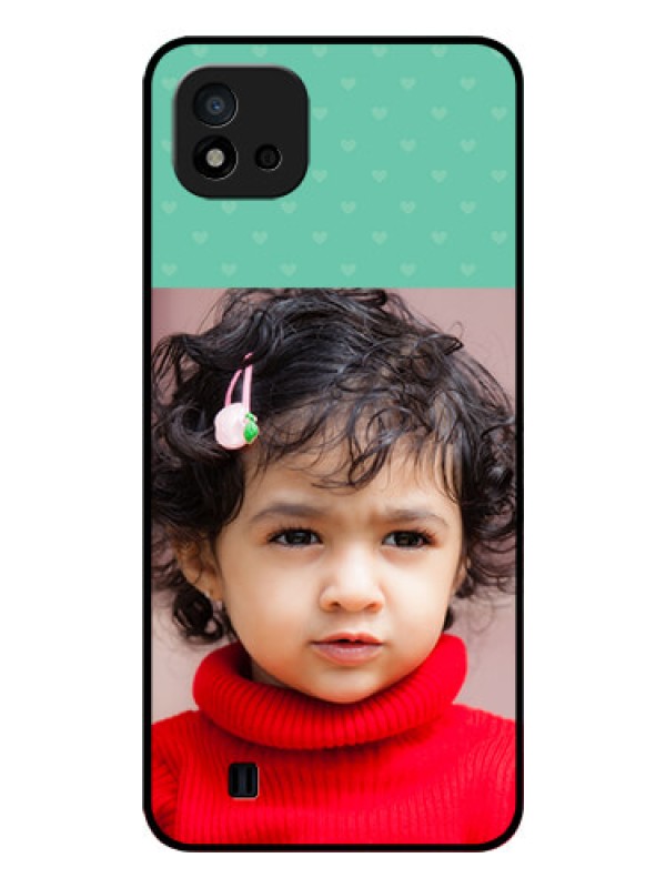 Custom Realme C11 2021 Custom Glass Phone Case - Lovers Picture Design