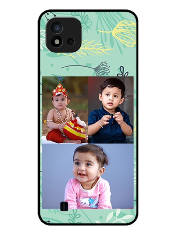 Custom Realme C11 2021 Photo Printing on Glass Case - Forever Family Design 