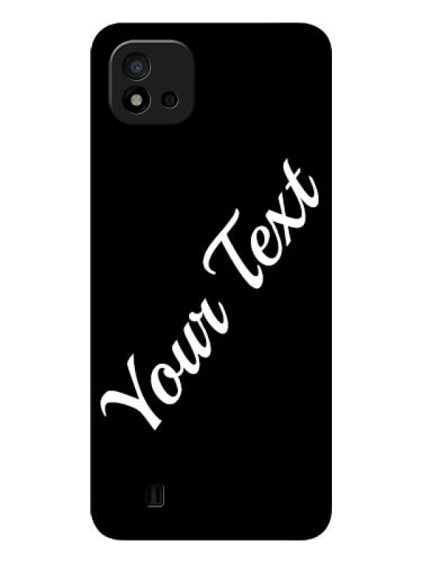 Custom Realme C11 2021 Custom Glass Mobile Cover with Your Name