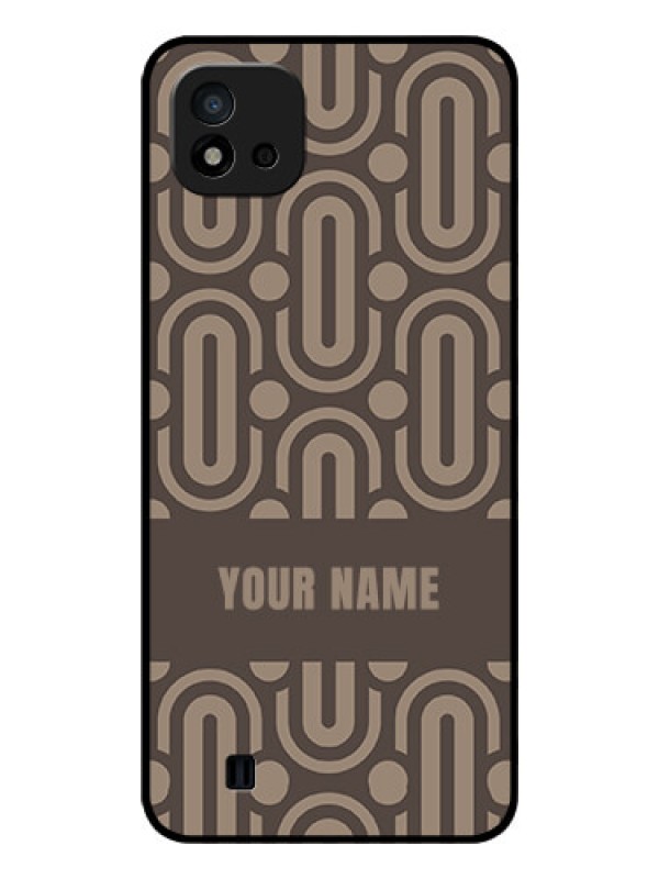 Custom Realme C11 2021 Custom Glass Phone Case - Captivating Zero Pattern Design