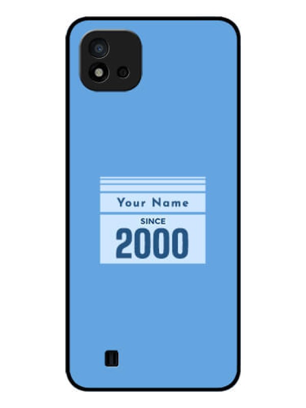 Custom Realme C11 2021 Custom Glass Mobile Case - Custom Year of birth Design