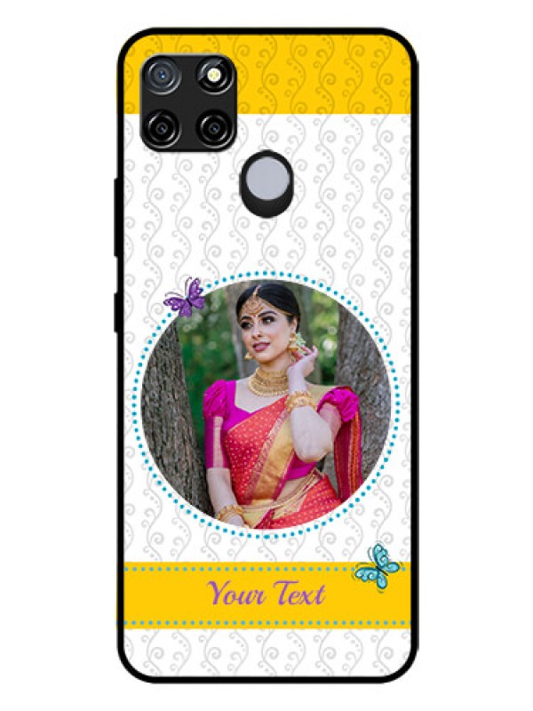 Custom Realme C12 Custom Glass Mobile Case  - Girls Premium Case Design