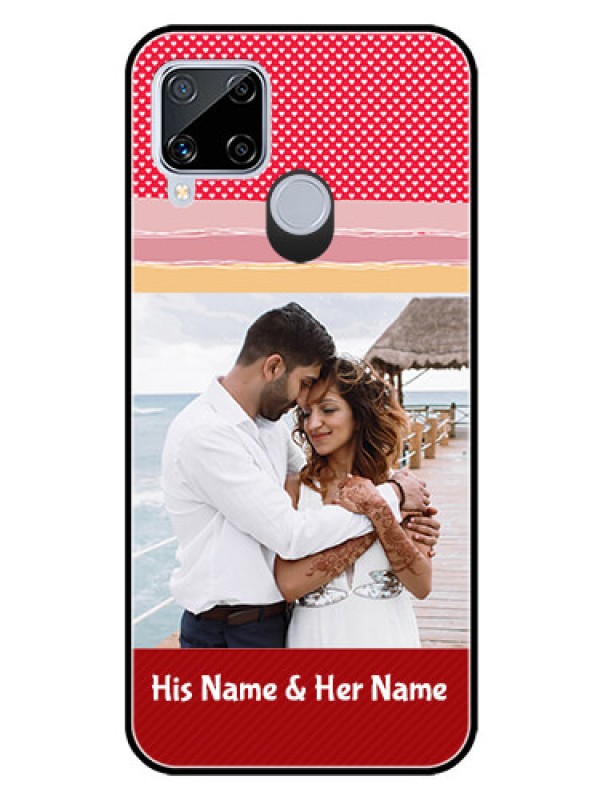 Custom Realme C15 Custom Glass Mobile Case  - Premium Case Design
