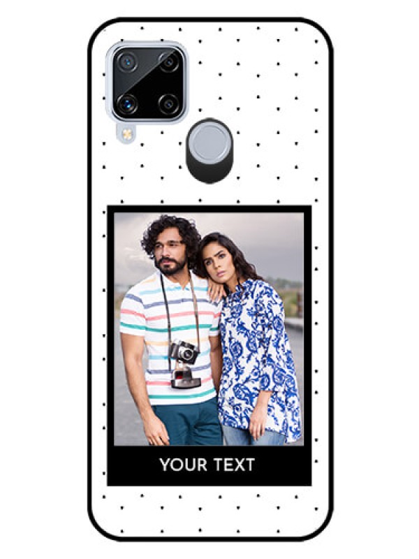 Custom Realme C15 Photo Printing on Glass Case  - Premium Design
