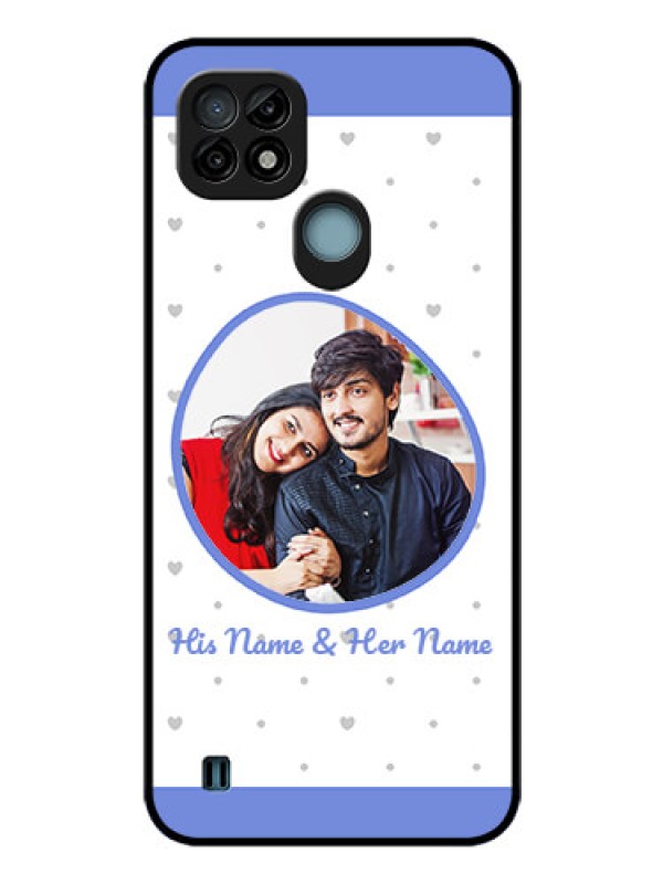 Custom Realme C21 Photo Printing on Glass Case - Premium Case Design
