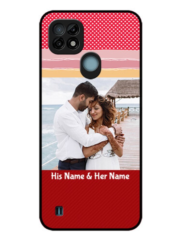 Custom Realme C21 Custom Glass Mobile Case - Premium Case Design