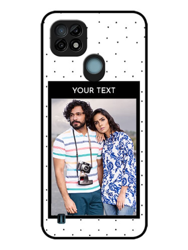 Custom Realme C21 Photo Printing on Glass Case - Premium Design