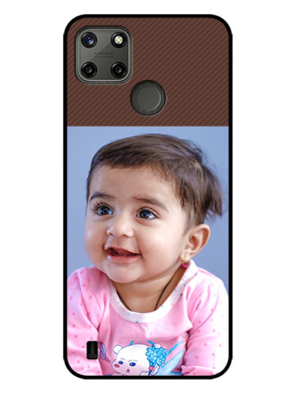 Custom Realme C21Y Custom Glass Mobile Case - Elegant Case Design