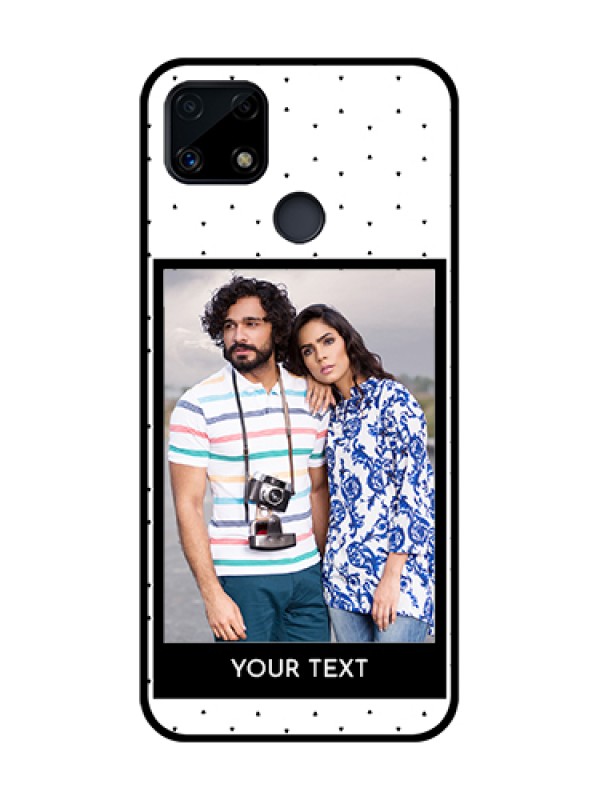Custom Realme C25 Photo Printing on Glass Case  - Premium Design
