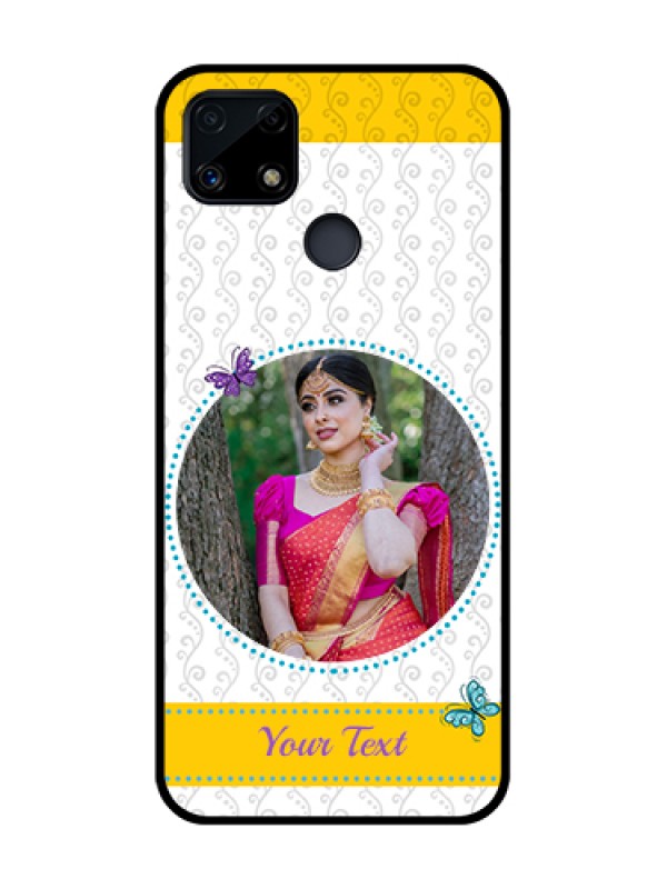 Custom Realme C25s Custom Glass Mobile Case - Girls Premium Case Design