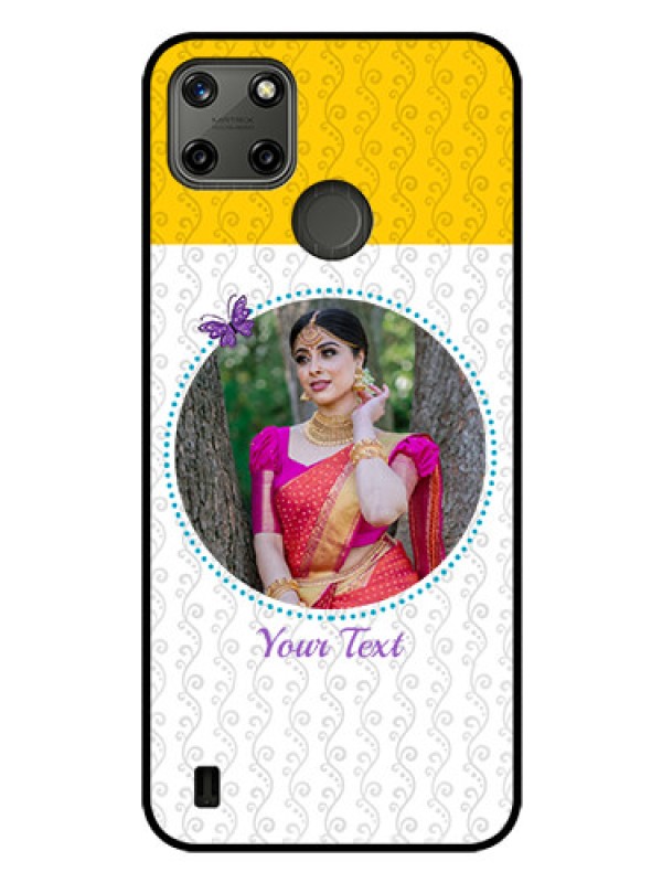 Custom Realme C25Y Custom Glass Mobile Case - Girls Premium Case Design