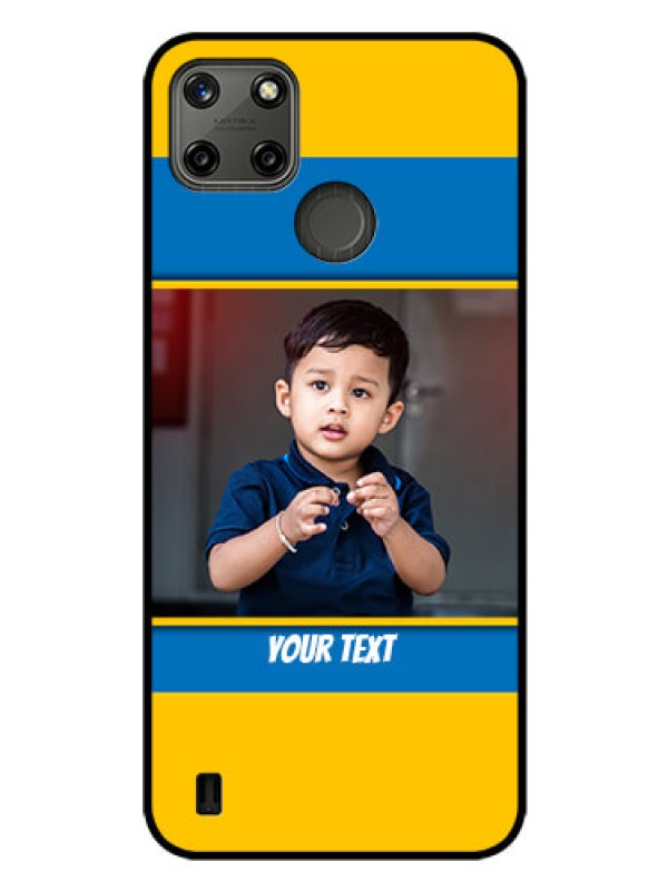 Custom Realme C25Y Custom Glass Mobile Case - Birthday Wishes Design