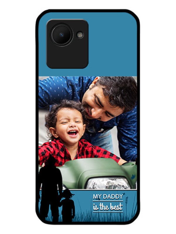 Custom Realme C30 Custom Glass Mobile Case - Best dad design