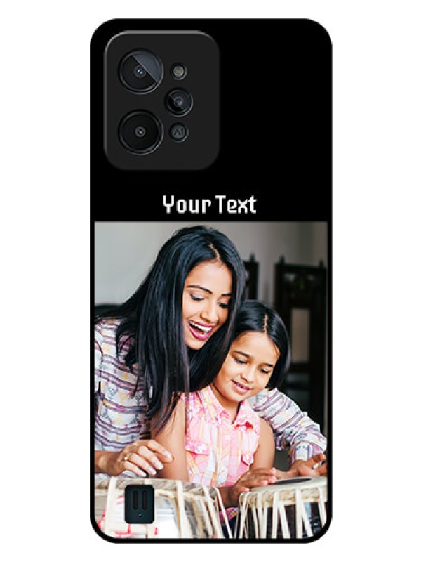 Custom Realme C31 Photo with Name on Glass Phone Case