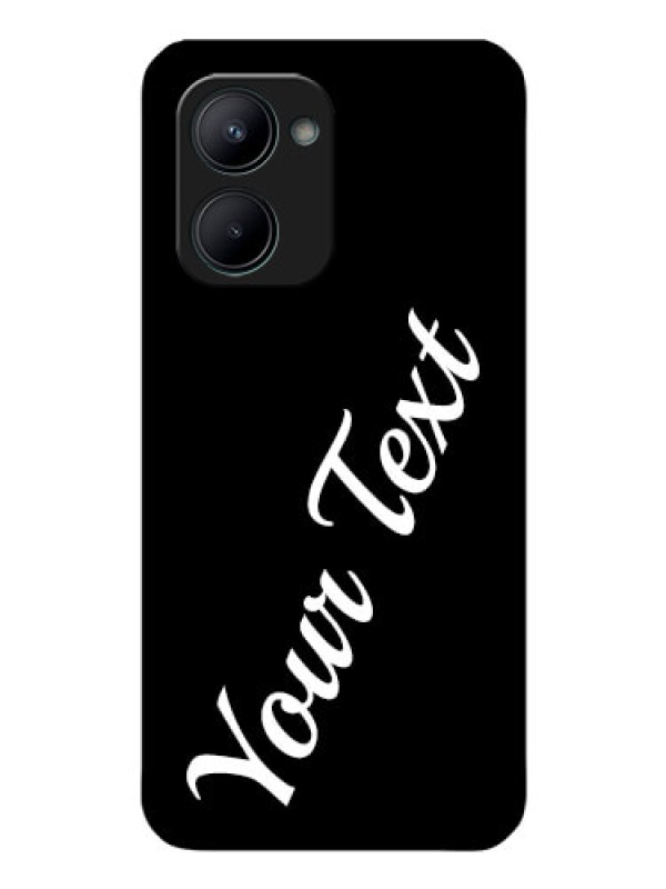 Custom Realme C33 2023 Custom Glass Mobile Cover with Your Name