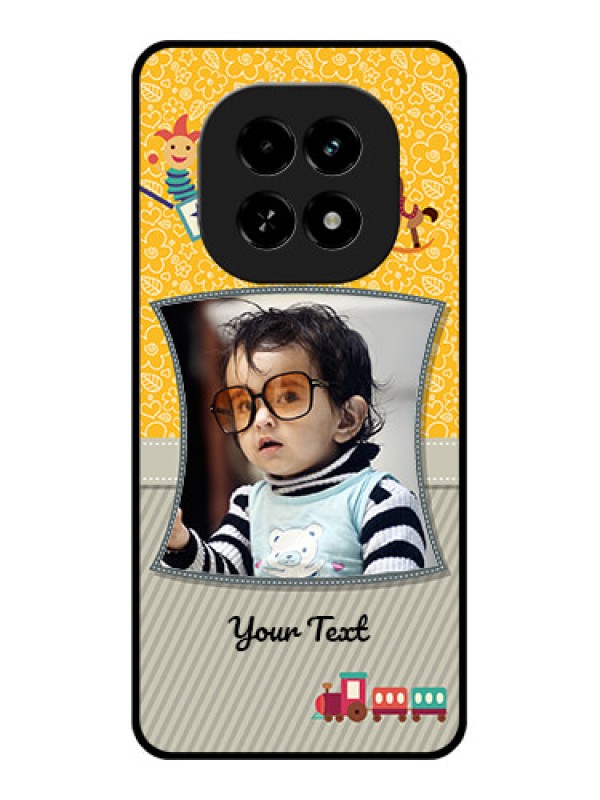 Custom Realme C63 5G Custom Glass Phone Case - Baby Picture Upload Design