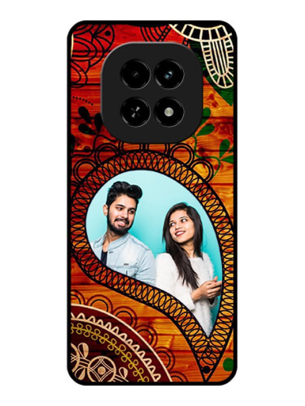Custom Realme C63 5G Custom Glass Phone Case - Abstract Colorful Design