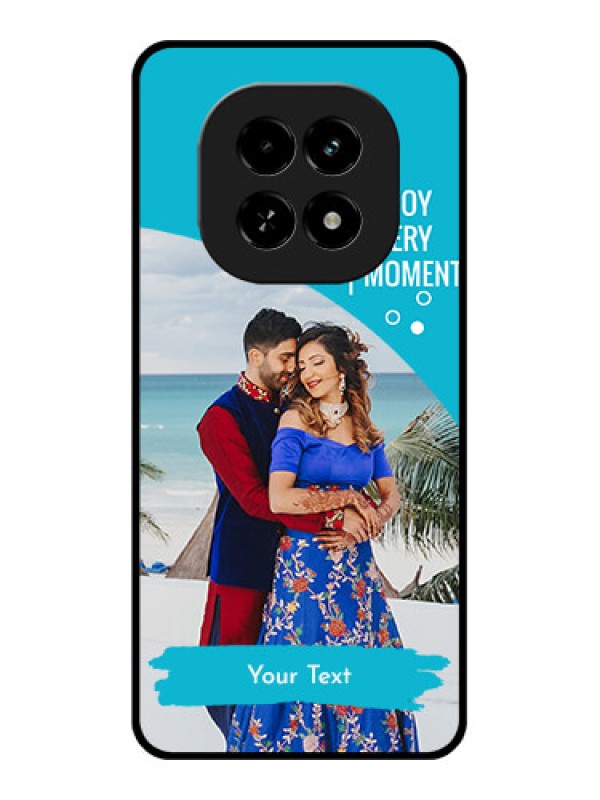 Custom Realme C63 5G Custom Glass Phone Case - Happy Moment Design