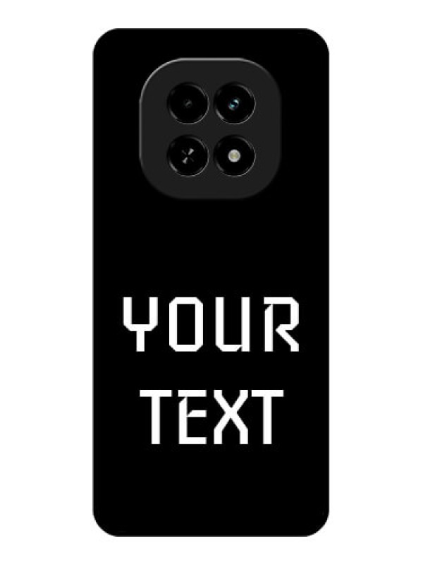 Custom Realme C63 5G Custom Glass Phone Case - Your Name Design