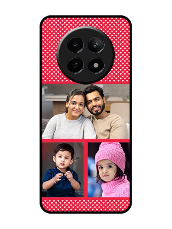Custom Realme C65 5G Custom Glass Phone Case - Bulk Photo Upload Design