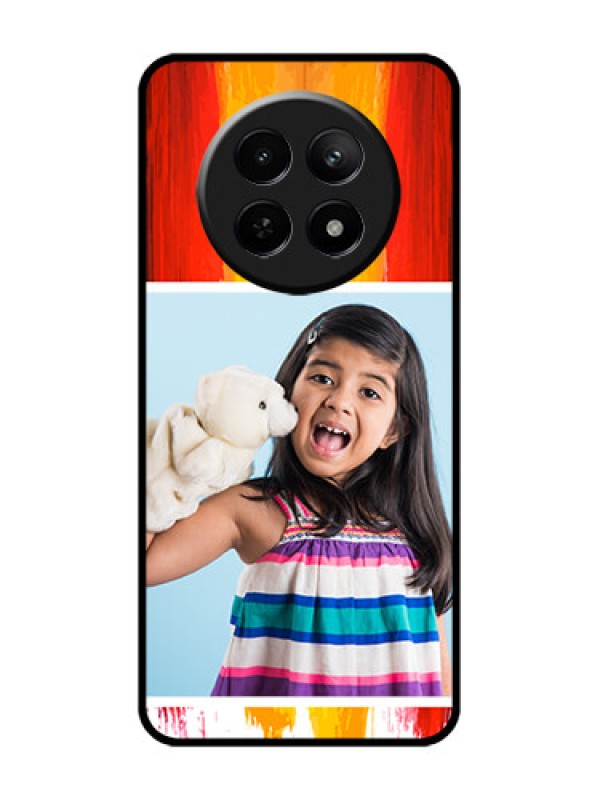 Custom Realme C65 5G Custom Glass Phone Case - Multi Color Design
