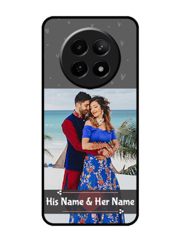 Custom Realme C65 5G Custom Glass Phone Case - Buy Love Design With Photo Online