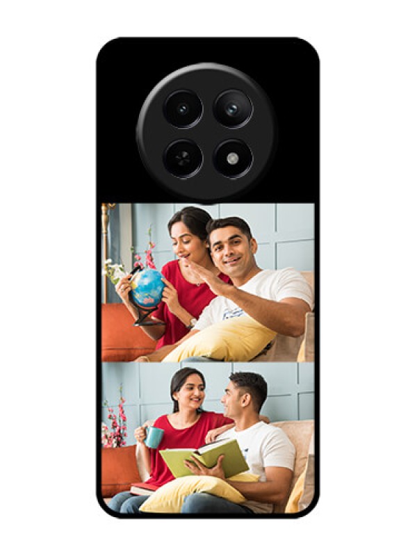 Custom Realme C65 5G Custom Glass Phone Case - 2 Images Design
